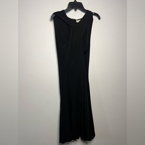 Michael Kors Black Criss Cross front Max Dress Size 6 Knee Length party dress